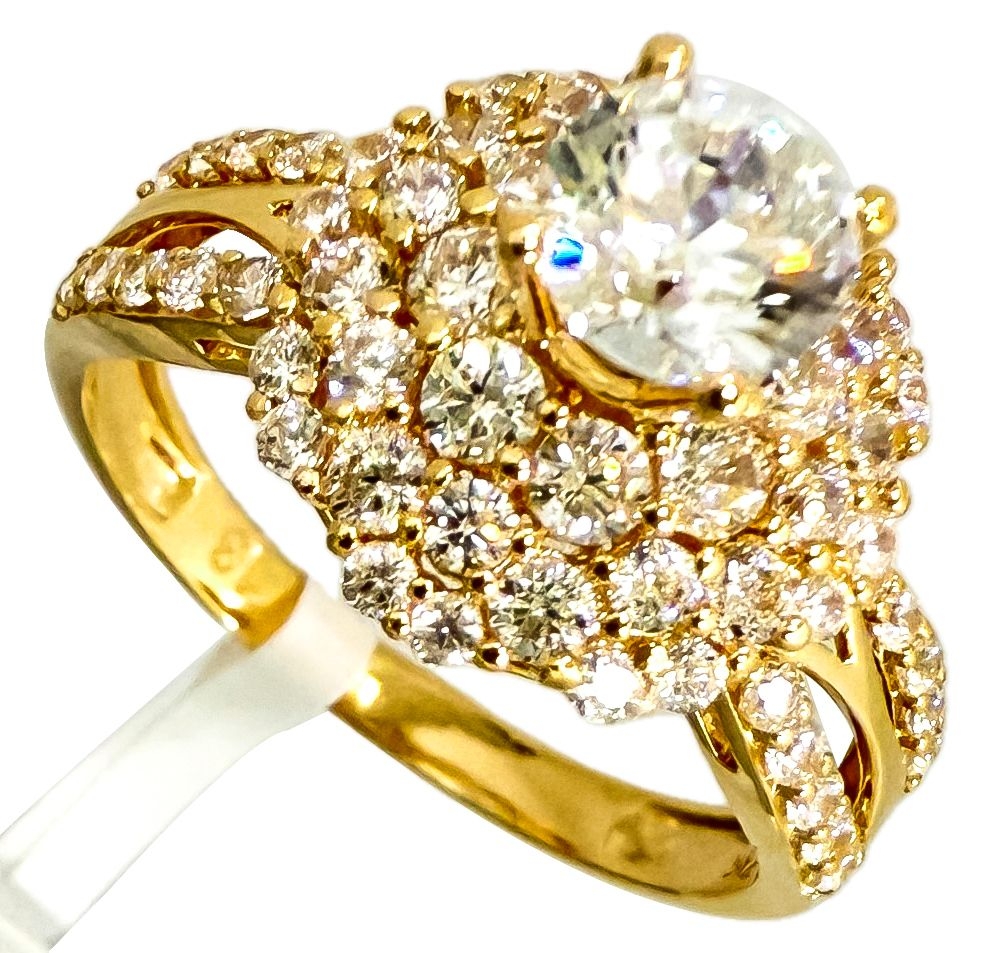 Nhẫn CZ nữ trắng (TS khác)