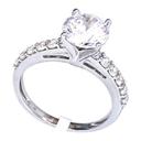 Nhẫn ECZ nữ trắng (TS Ý)