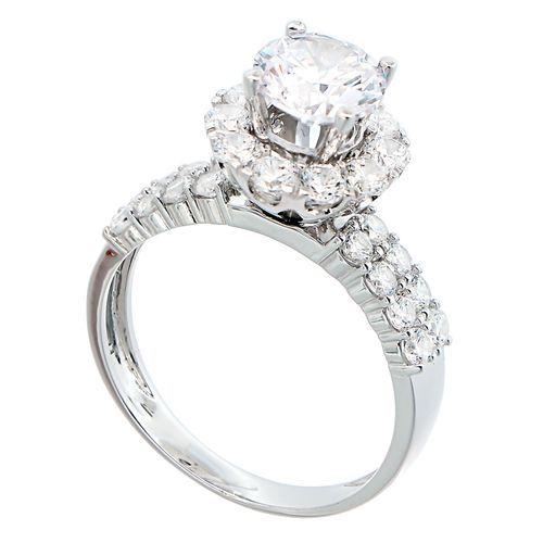 Nhẫn ECZ nữ trắng (TS Ý)