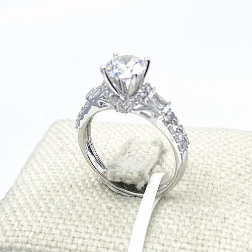 Nhẫn ECZ nữ trắng (TS Ý)