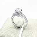 Nhẫn ECZ nữ trắng (TS Ý)