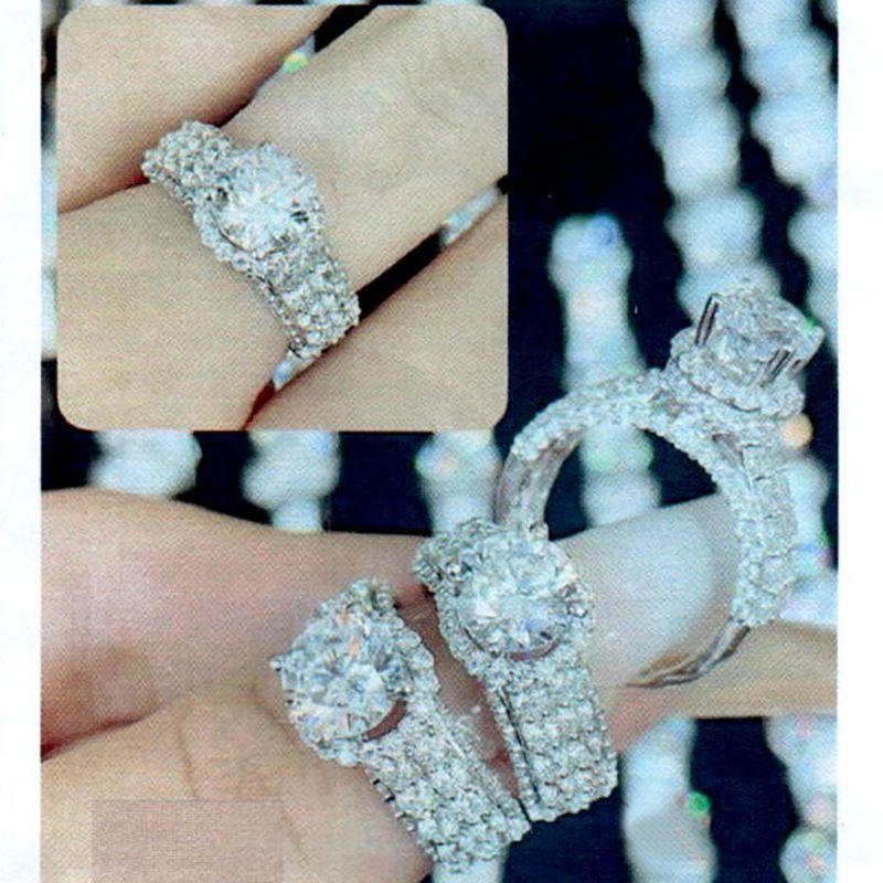 Nhẫn CZ nữ trắng (TS khác)