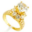 Nhẫn CZ nữ trắng (TS khác)