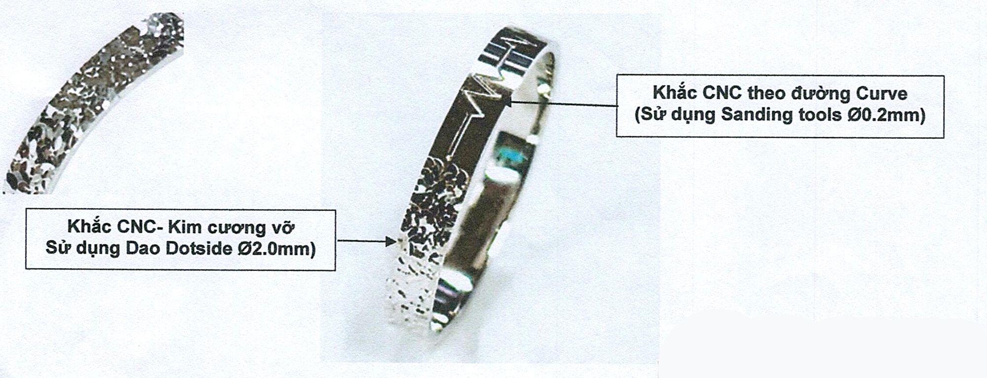 Nhẫn nữ Không gắn đá ( TS Ý)